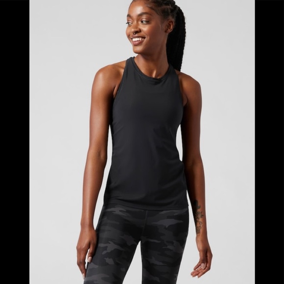 Athleta Tops Nwtathleta Black Ultimate Train Tankextra Large Poshmark